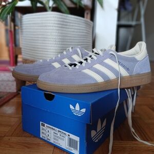 Adidas Handball Spezial Sneakers - Lavender and White